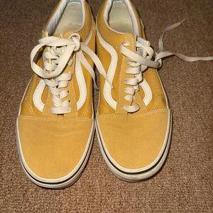 Vans Men's Mustard Yellow Sneakers